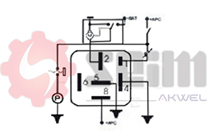 Relais d'essuyage 105372