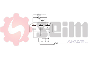 Relais verrouillage centralisé 105380